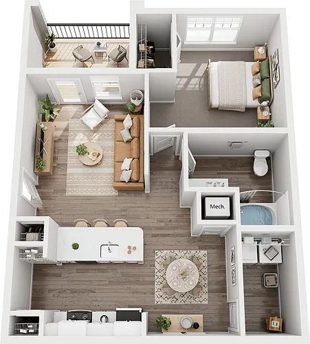 Floor plan The Keene