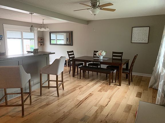 Main level living/dining