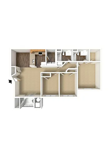 Floor plan Livingston