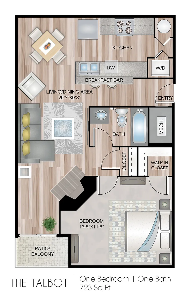 Floor plan The Talbot