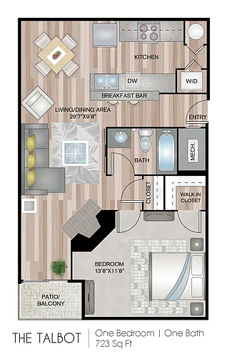 Floor plan The Talbot