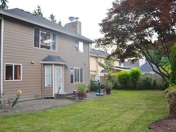 Back view and patio