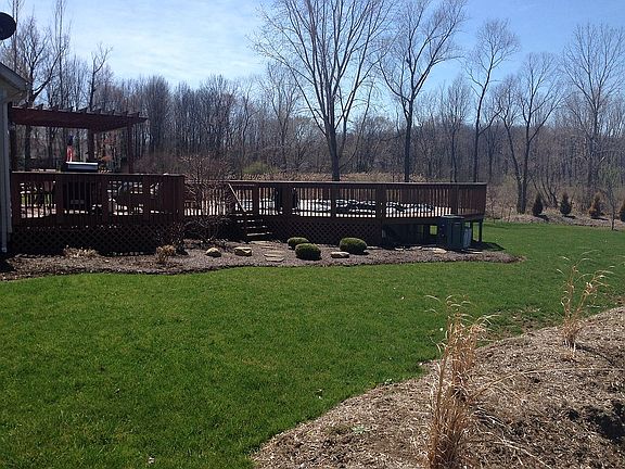 View of deck and pool