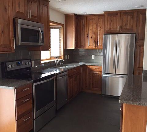 Remodeled kitchen