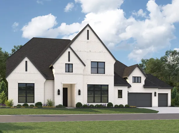 Plan 7031 Plan, Mustang Lakes 100'