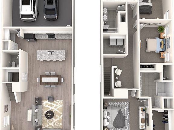 Calhoun II 3D Floorplan