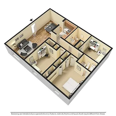 Floor plan 3 Bedroom