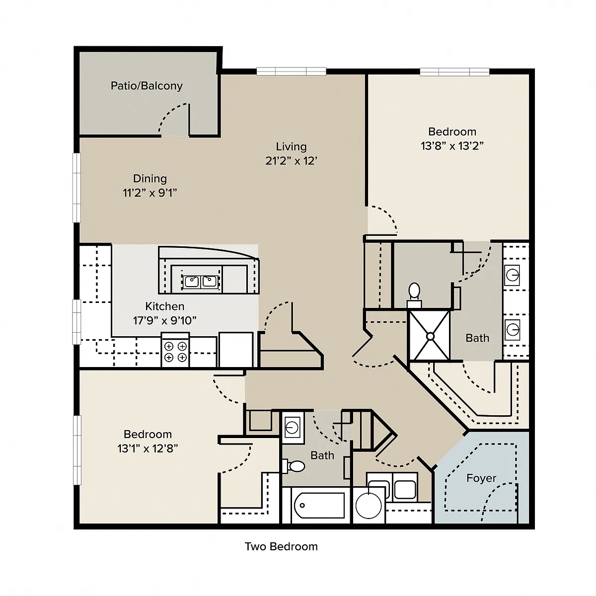 Floor plan B3