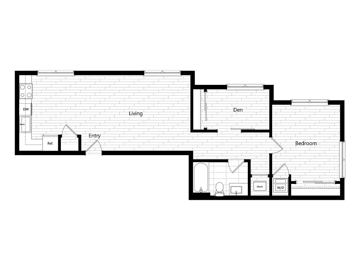 Floor plan A35D