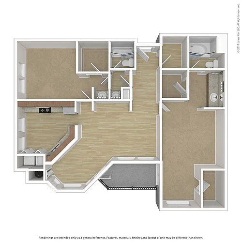 Floor plan B2
