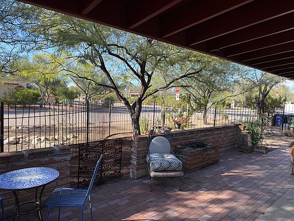 View from entry patio