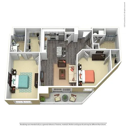 Floor plan B2