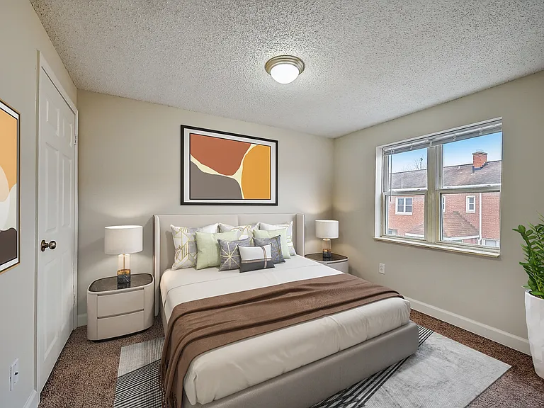 Recently Renovated Townhouse Style Apartments featuring New gray carpet, Neutral paint scheme, Premium hardwood-style flooring, Neutral paint scheme, Upgraded light fixtures, New cabinets, Matching stainless steel appliances, Washer/Dryer, Air conditionin