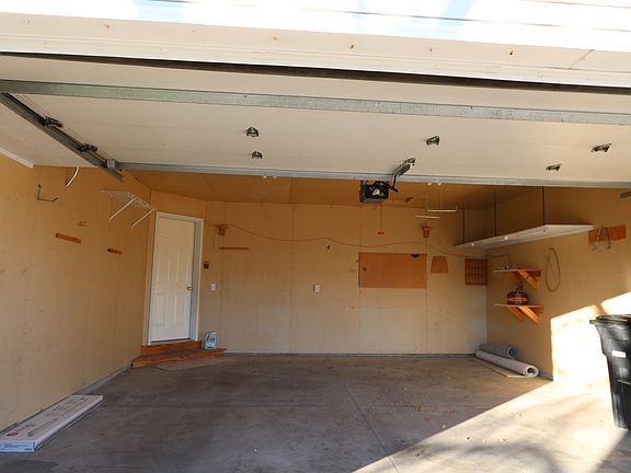 Double Garage with storage space