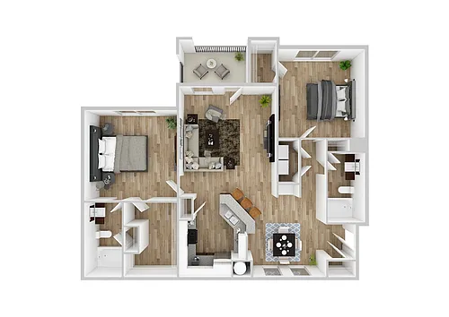 Floor plan Neuse | Renovated