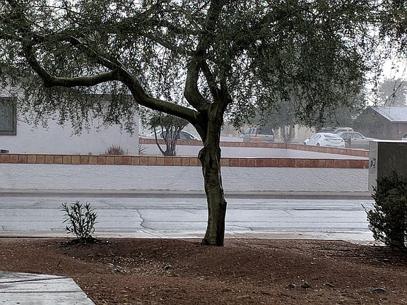 View from the front door