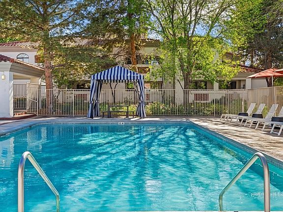 Our large resort-style pool offers plenty of space to swim, relax, or soak up the Albuquerque sunshine.