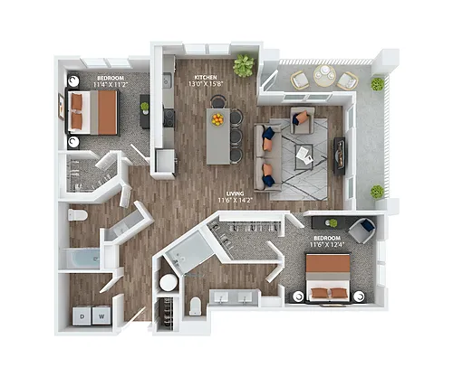 Floor plan Avalon B4