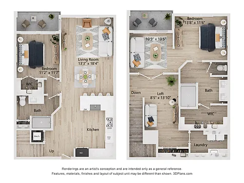 Floor plan B3