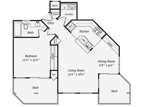 Floor plan A2G