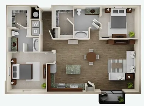 Floor plan B3