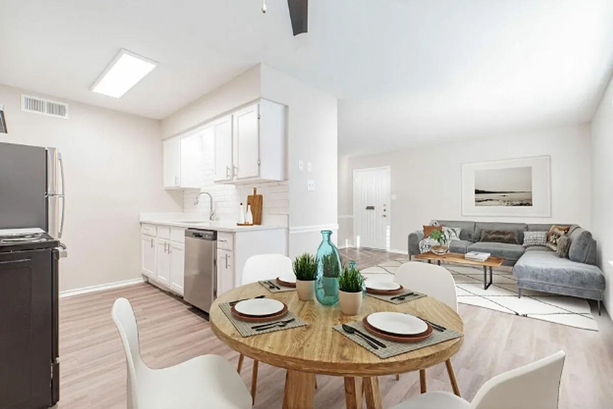 Furnished two bedroom dining area - Ashton on 287
