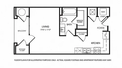 Floor plan W S1