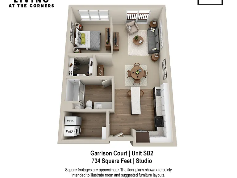 Garrison Court Unit Style SB2 Garrison Court Unit Style SB2