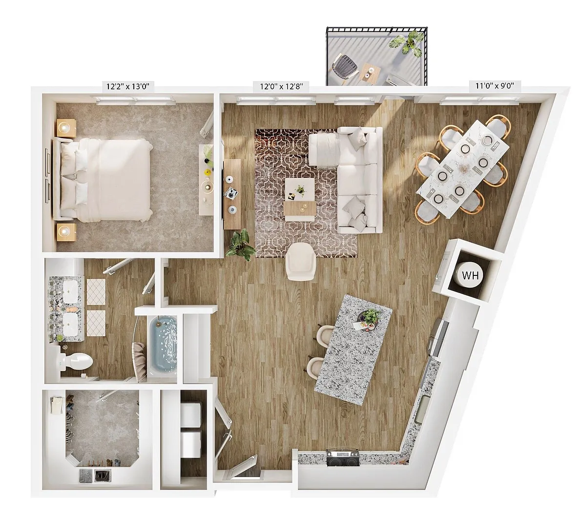 Floor plan A8