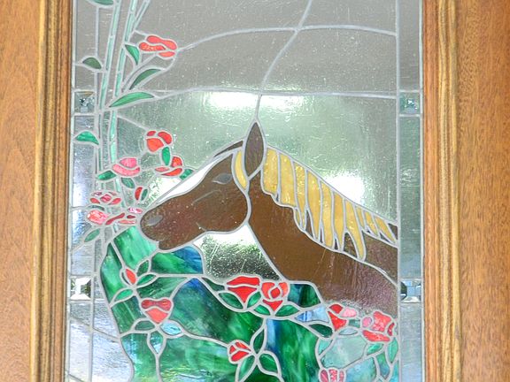 Stain Glass/Horse