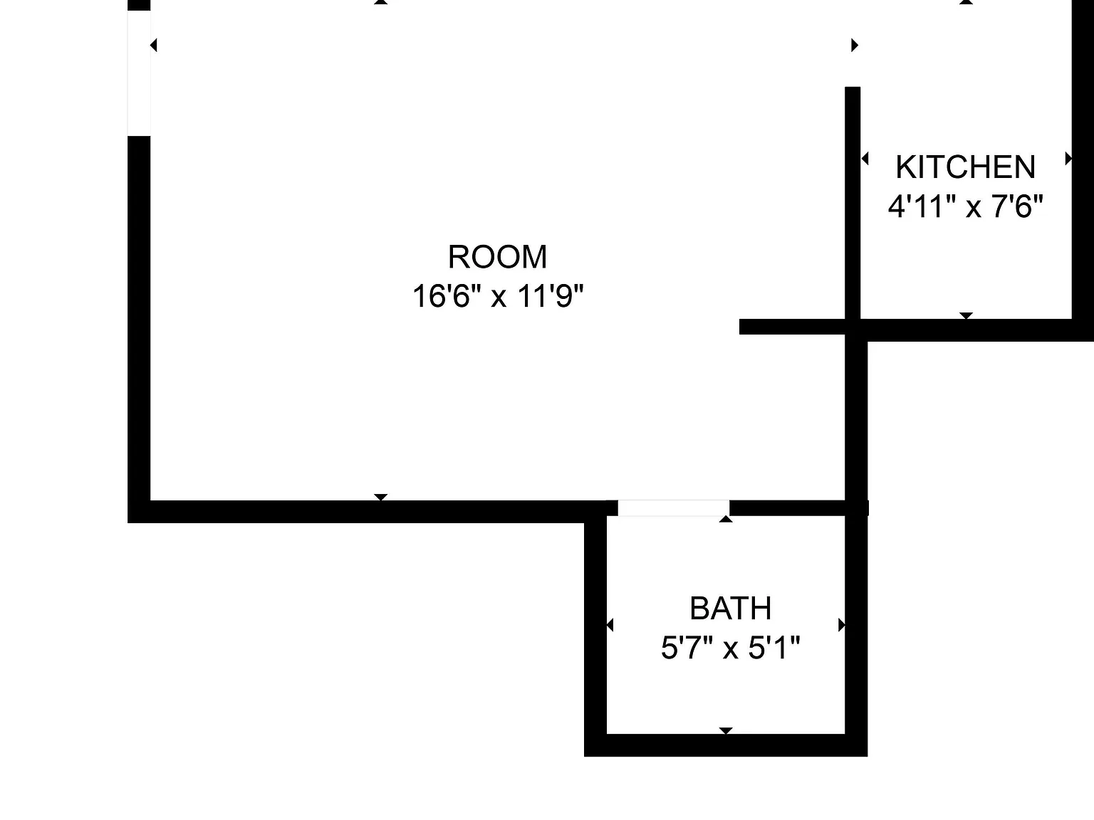 1 bed, 1.0 bath, 252 sqft, $600 — Photo 2