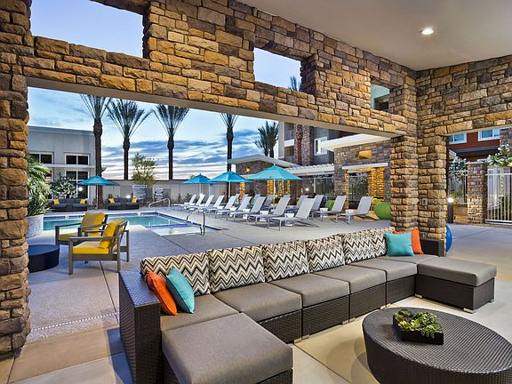Beautiful covered outdoor lounge