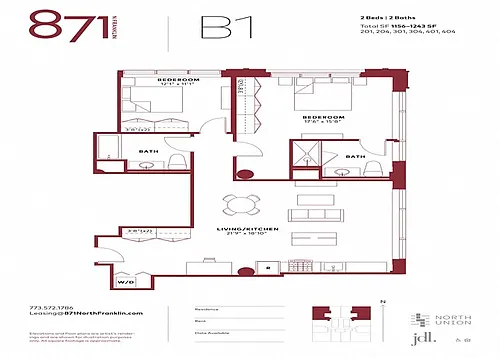Floor plan B1