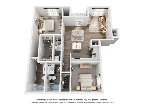 Floor plan DaVinci - Premium