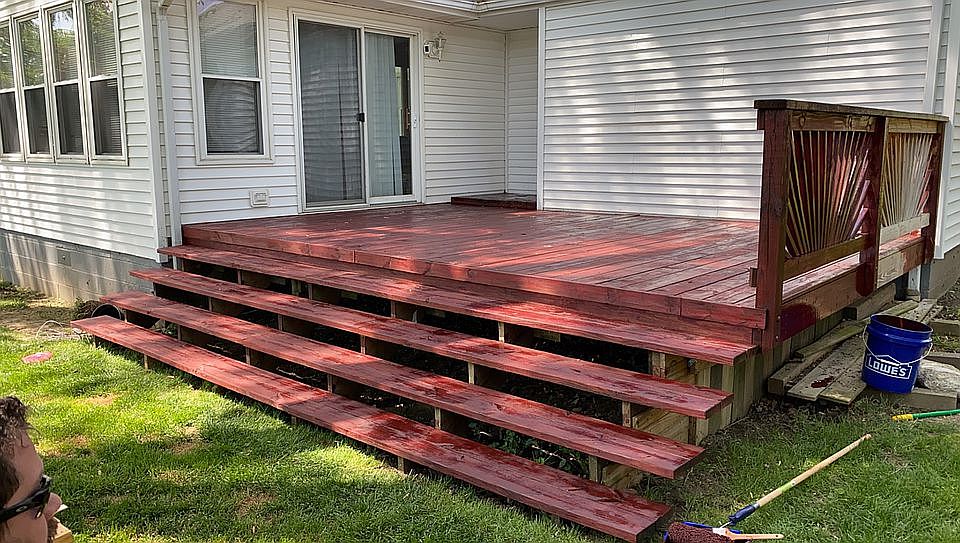 Back deck