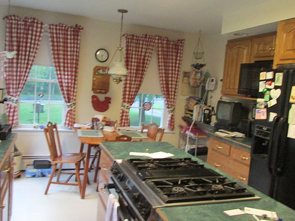 kitchen with sit in 