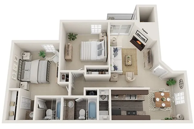 Floor plan C
