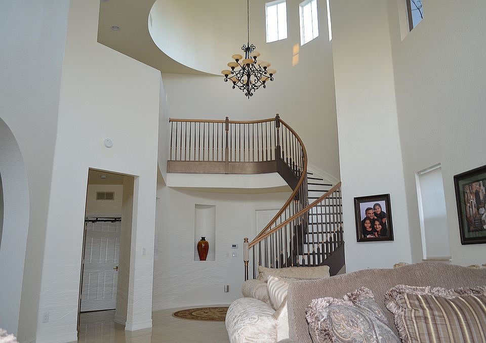 Living Room and Stairs