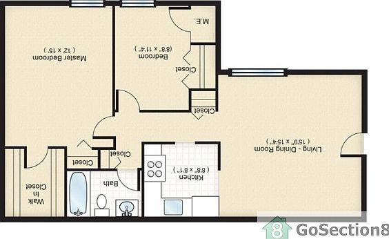 2nd image of 2816 Woodmark Dr APT 201