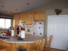 Large Kitchen Open To Family Room