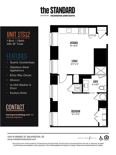 Floor plan 1TS12