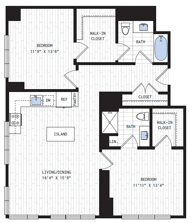 Floor plan B73