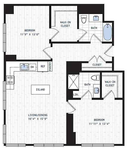 Floor plan B73