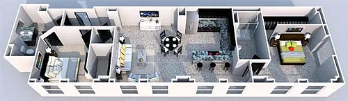 Floor plan Bluenose