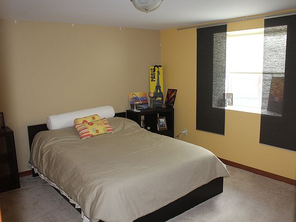 Lower level bedroom with WIC