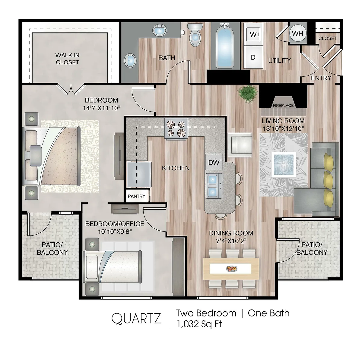 Floor plan Quartz