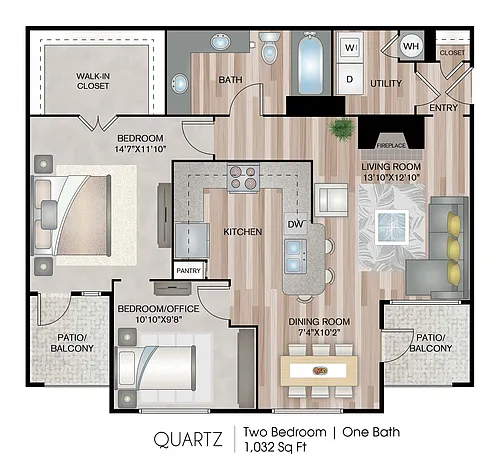 Floor plan Quartz