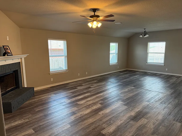 Living Room With New Flooring
