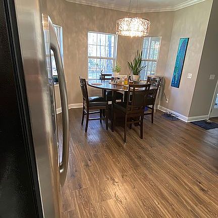 Kitchen into Breakfast nook