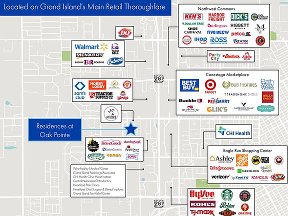 So close to a variety of shopping centers and restaurants!